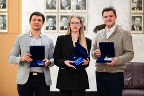 Бекзод Хайдаров, Кристина Котякова и Андрей Непапушев